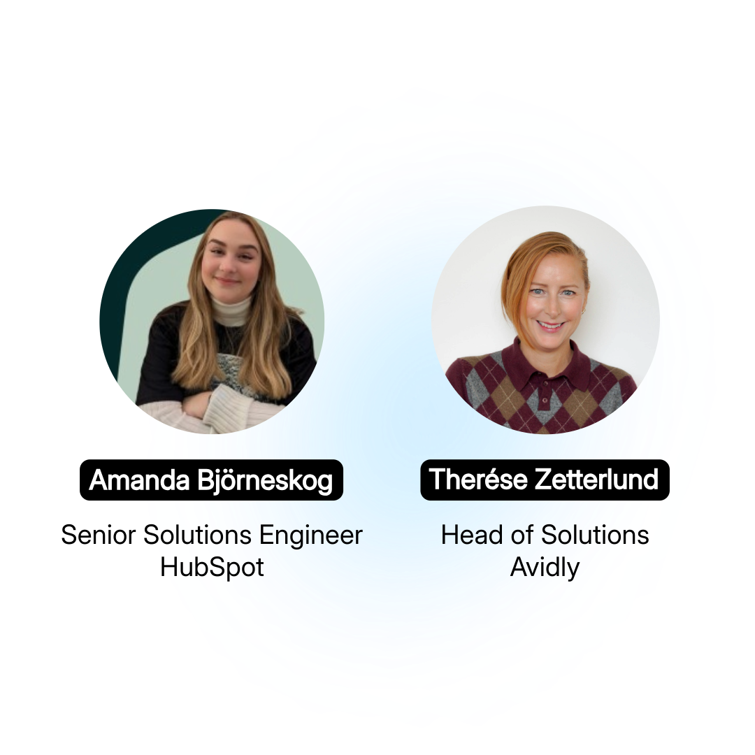 Avidly webinar sales hub